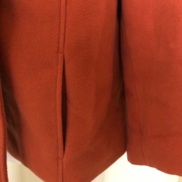 CHICO’S ORANGE COAT SIZE 1 - Picture 4 of 5